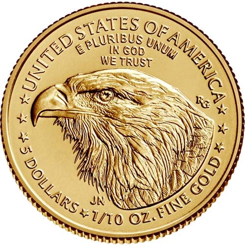 Gold bullion coin