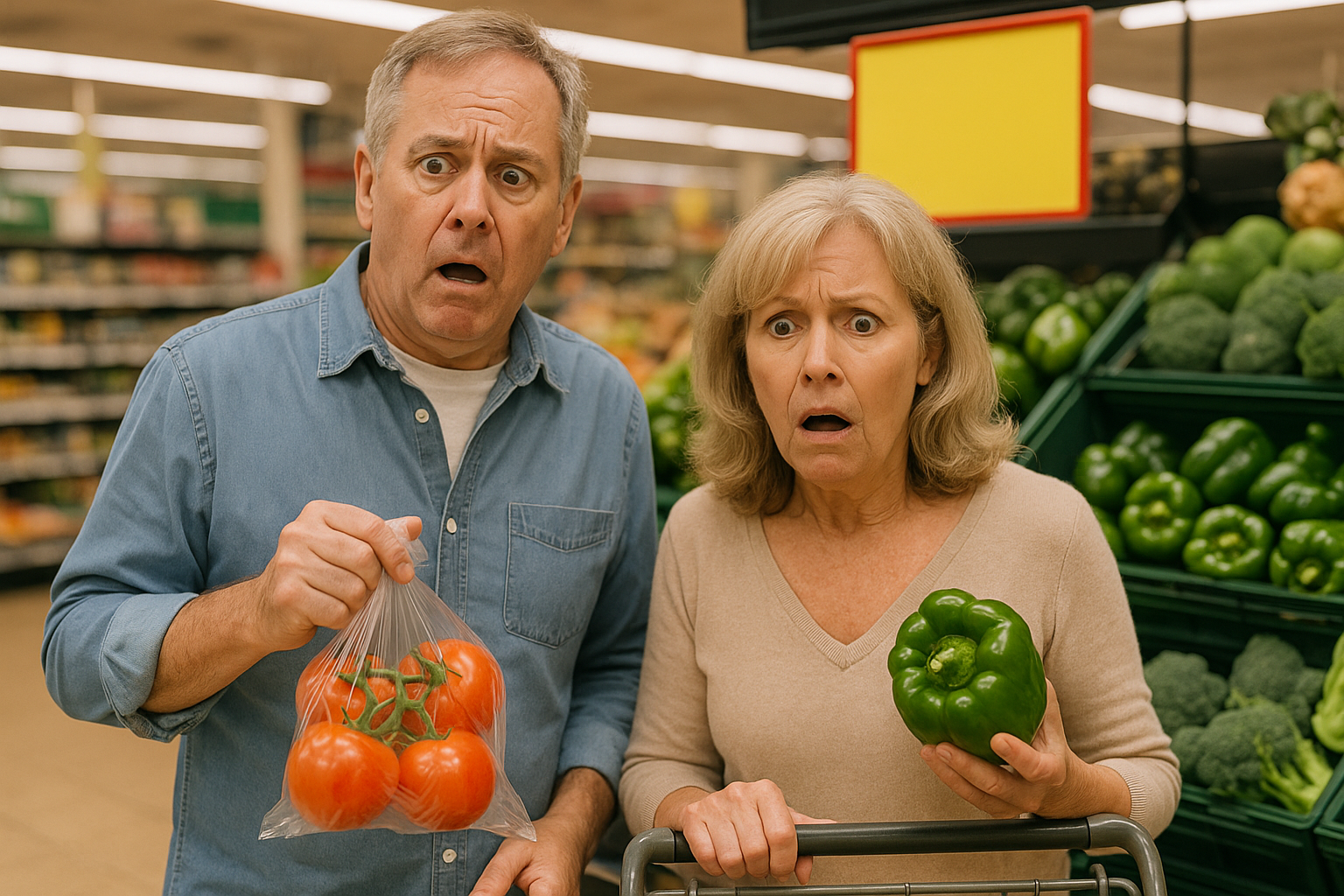 Price of Vegetables Skyrocket due to Inflation