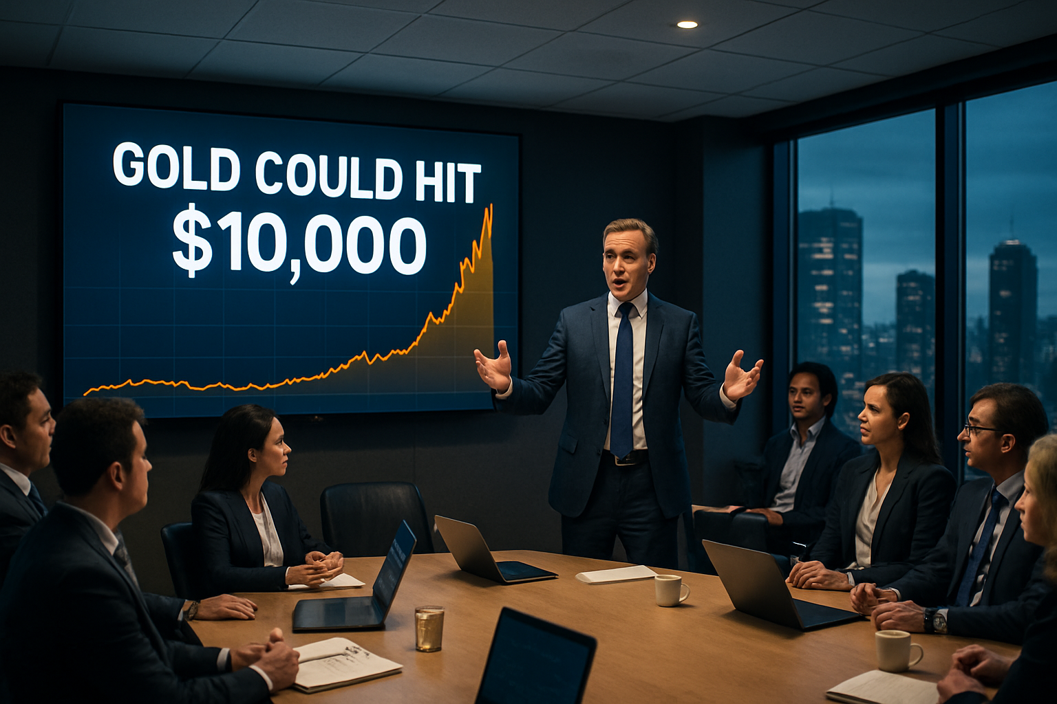 Jamie Dimon says gold could hit $10,000