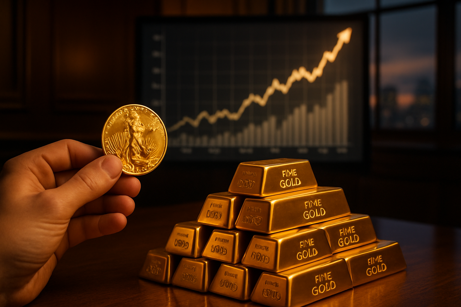 JPMorgan predicts gold to $6,000