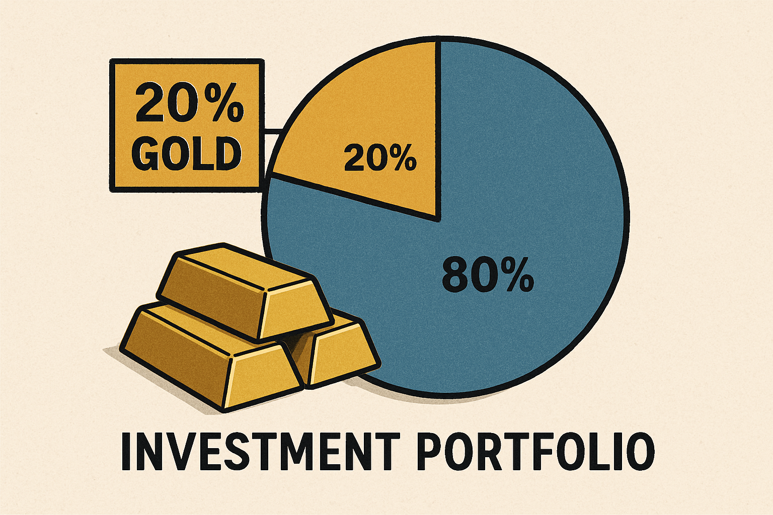 morgan stanley advises 20% gold portfolio