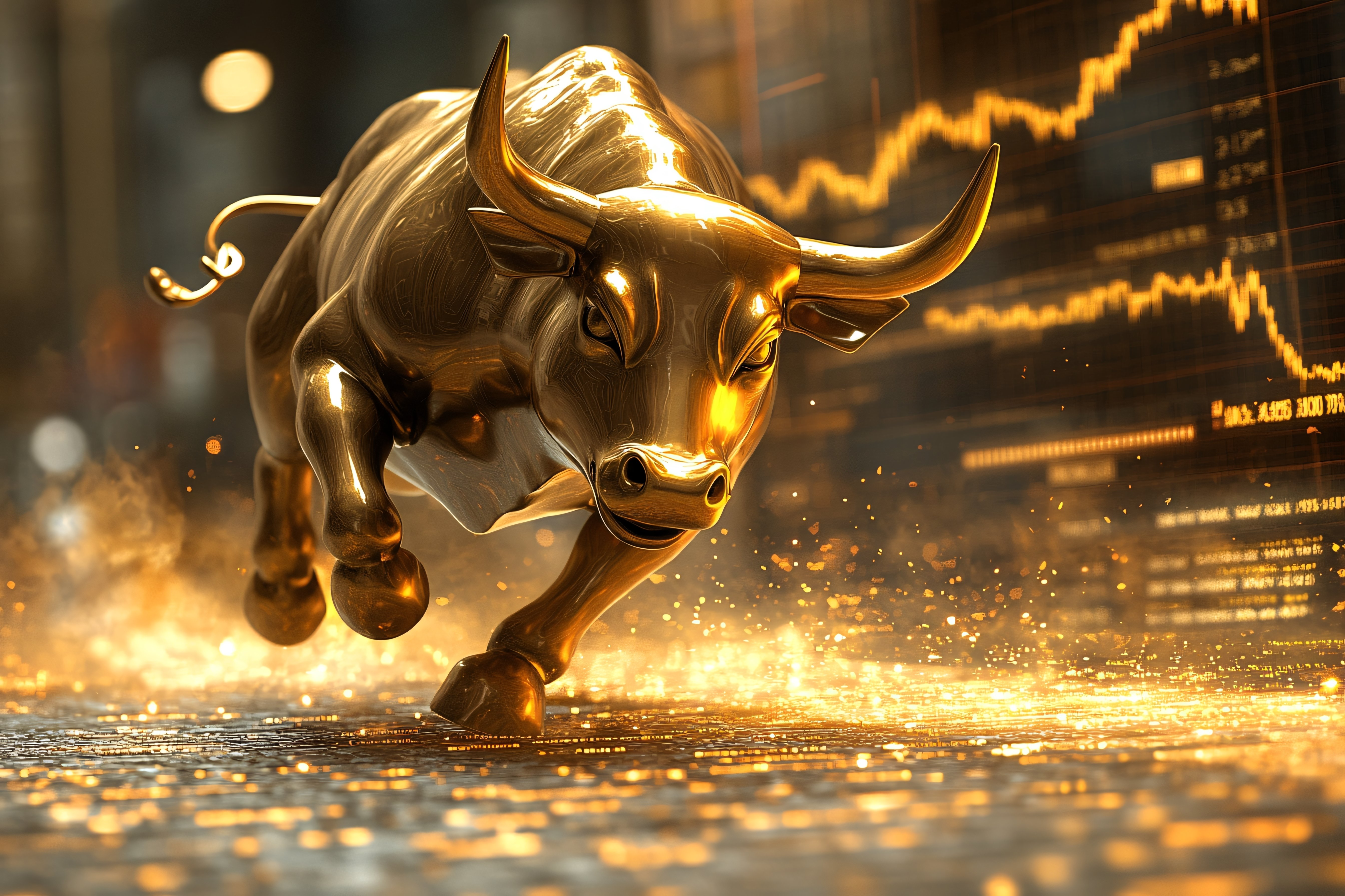 Gold hits record $3,600 as investors dump bonds globally