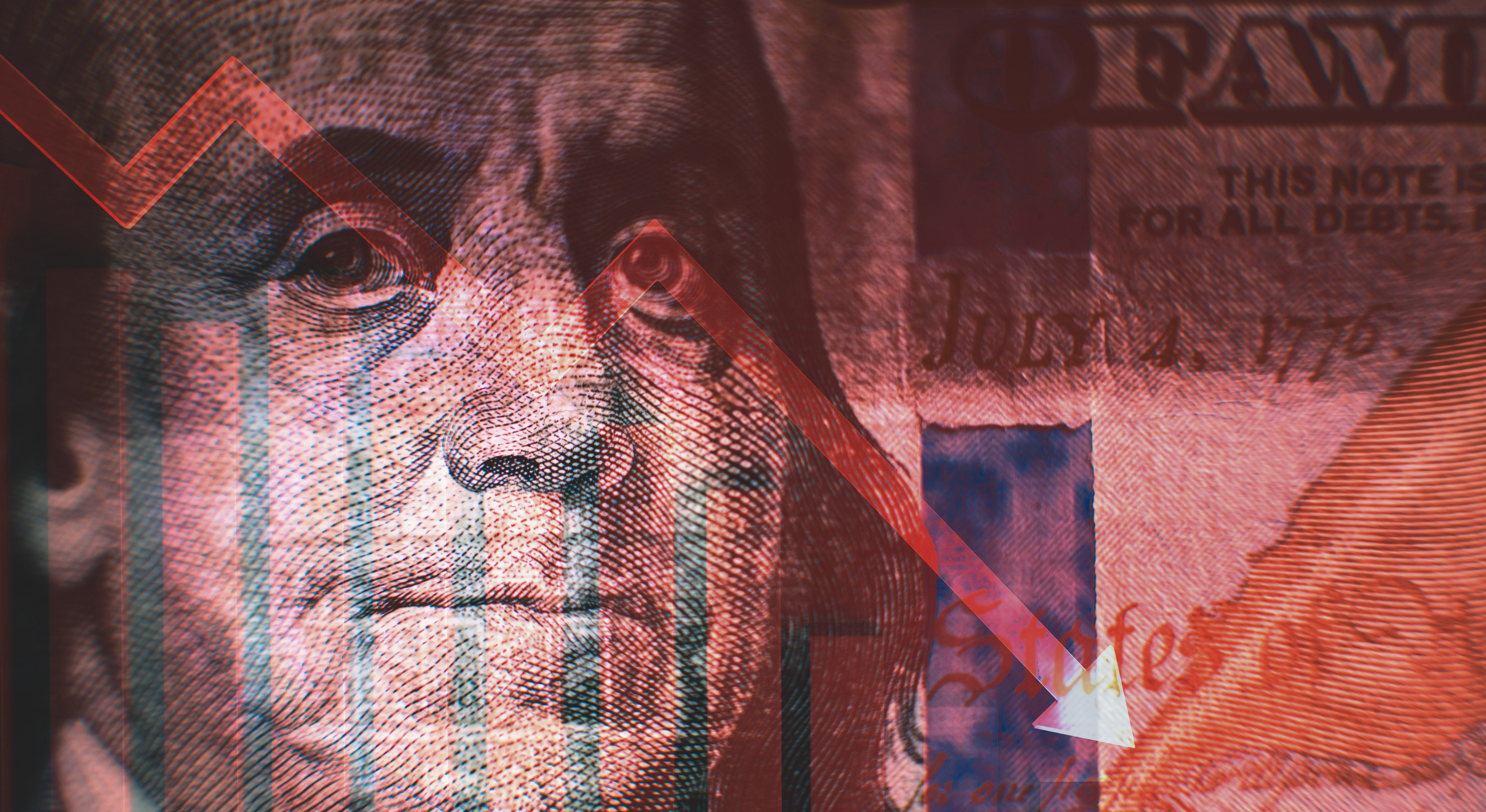 historic decline of the dollar