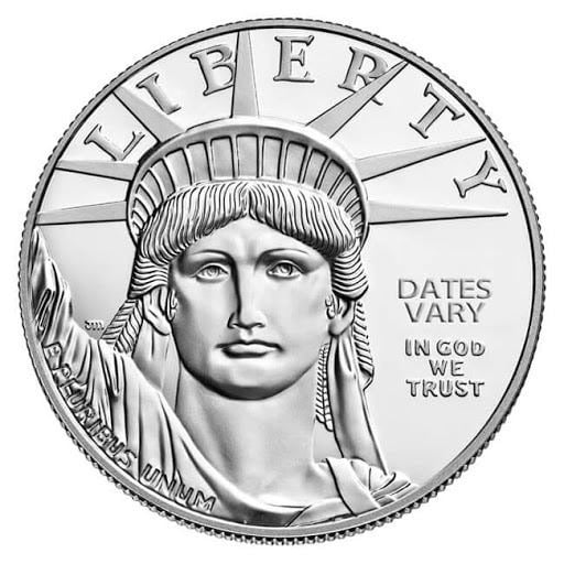 Platinum bullion coin